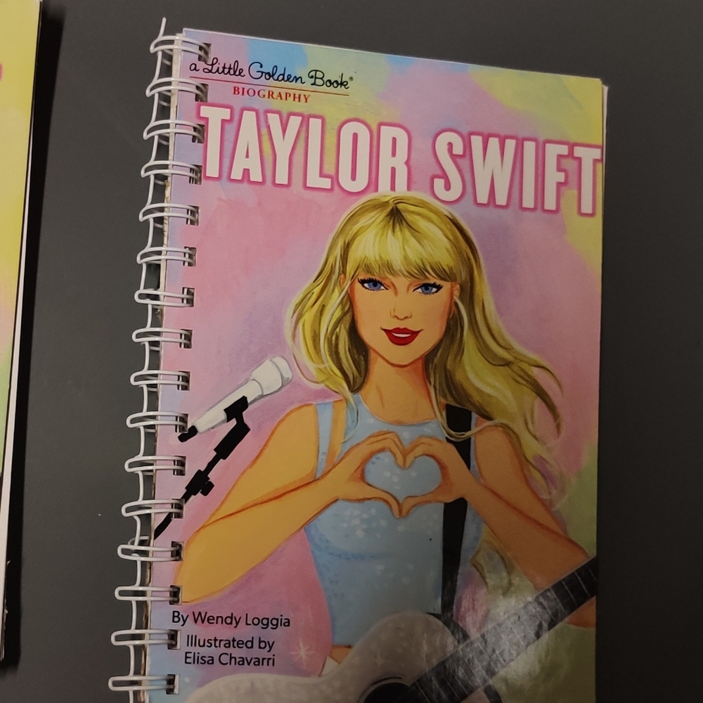 Repurposed Little Golden Book/Journal (Taylor Swift)